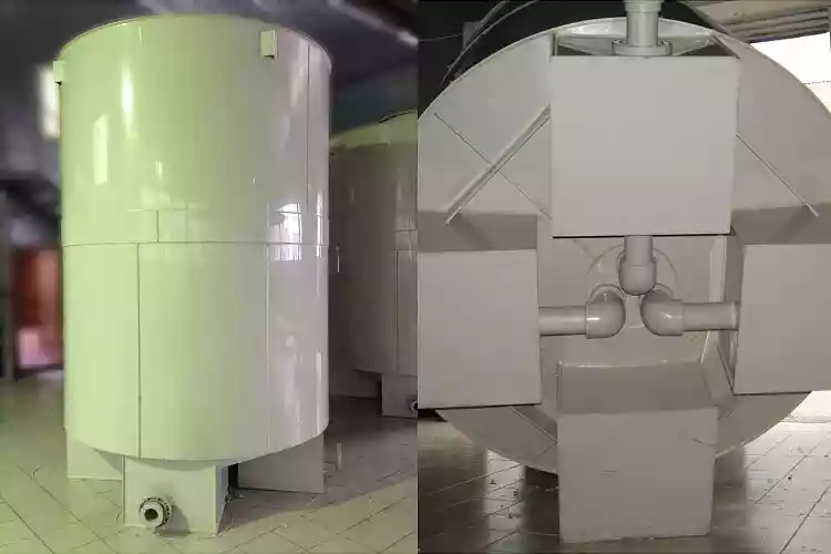 Наземная ёмкость с полным сливом