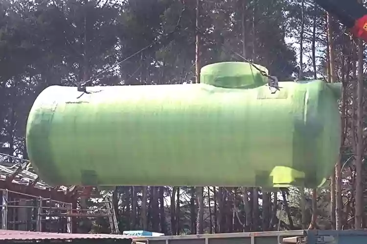 Монтаж подземного пожарного резервуара
